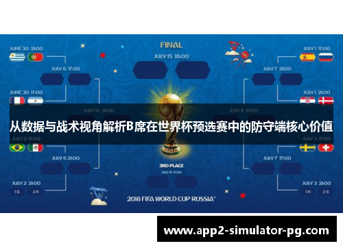 从数据与战术视角解析B席在世界杯预选赛中的防守端核心价值